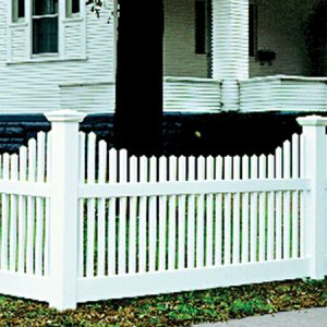 Vinyl Picket Fence - Vinyl White Picket Fencing - Ply Gem