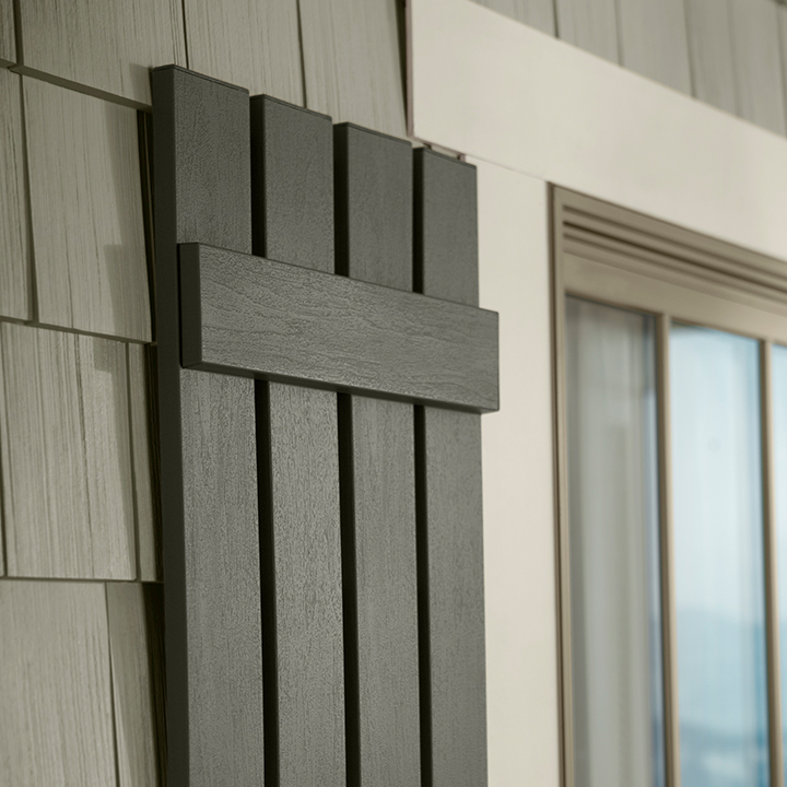 Transform Your Home's Look with White Vinyl Siding and Wood Shutters ...